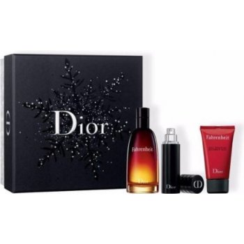 Christian Dior Fahrenheit Men EDT 100 ml + sprchový gél 50 ml + EDT 10 ml darčeková sada