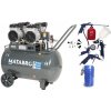AKCIOVÝ SET SETMB-K205, Bezolejový kompresor 100 l, 230 V, 4 piesty s príslušenstvom | 4000 W | Matabro