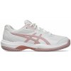Juniorská obuv Asics Gel-Game GS Clay/OC - white/morganite - Biely (40)