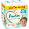 PAMPERS Premium care 7 plienky 15+ kg monthly box 99 kusov