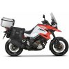 Kompletná sada sedlových tašiek SHAD TERRA TR40 a hliníkového 48L topcase, vrátane montážnej sady SHAD SUZUKI DL 1000 V-Strom/ DL 1050 V-Strom