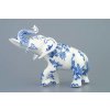 Cibulák slon II bohatá dekorácia 18 cm cibulový porcelán originálny cibulák Dubí