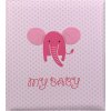 Detský fotoalbum na rožky BABY ELEFANT 29x32/60s. ružový