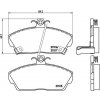 BREMBO Sada brzdových platničiek kotúčovej brzdy P28020
