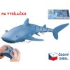 RC žralok biely na batérie s USB nabíjaním