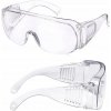 OCHRANNÉ OKULIARE OCHRANA PROTI ÚLOMKOM BEZFAREBNÉ BIELE PRACOVNÉ BHP