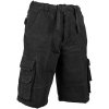 NOHAVICE BERMUDA (SHORT) AVIATOR SPRANÉ - ČIERNA