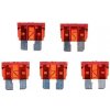 Súprava nožových automobilových poistiek MECHANIC FUSE SET 10A, 100ks SIXTOL SX1130