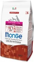 Monge Dog extra Mini Adult jahňa ryža zemiaky 2,5 kg