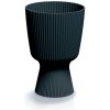 Kvetináč MILLY ROUND 14,6 cm - farba: antracitová - vrstva - antracit - Prosperplast