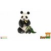 Teddies Panda velká zooted 8 cm