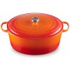 Le Creuset - Liatinový hrniec oválny s pokrievkou 40 cm/13,9 l oranžový