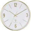 TFA Dostmann 60.3534.53 DCF nástenné hodiny 30 cm x 4.5 cm x 30 cm zlatá; 60.3534.53