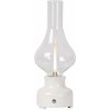 Lucide Lucide JASON - Rechargeable Table lamp - Battery - LED Dim. - 1x2W 3000K - 3 StepDim - White 74516/02/31