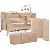 Cestovná postieľka Kinderkraft 65 x 126 cm béžová