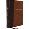 MacArthur Study Bible 2nd Edition: Unleashing God's Truth One Verse at a Time (Lsb, Brown Leathersoft, Comfort Print)