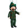 Drevená marioneta Poľovník, 20 cm