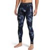Pánske kompresné 7/8 legíny Under Armour HG ARMOUR PRINTED LGS modré 1383322-410 - XXL
