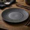 Plochý tanier 28 cm čierny ARBORESCENCE - REVOL (novinka)
