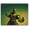Vymalujsisam.sk Diamantovanie podľa čísiel - Hulk Veľkosť: 40x50cm, Rám: Bez rámu, iba zrolované plátno, Diamanty: Okrúhle