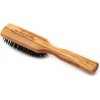 Mr. Bear Family Beard Brush drevená kefa na bradu a fúzy s rúčkou