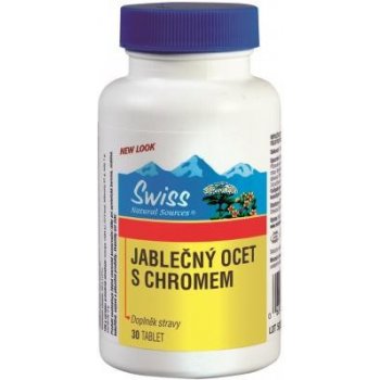 Swiss Jablčný ocot s chrómom 90 tabliet od 18,2 € - Heureka.sk