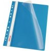 Rýchloviazač, s eurodierovaním, PP, A4, ESSELTE, modrý