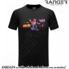 Tričko RANGER® - motív SKATE L Čierna