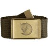 Fjällräven Canvas Brass Belt hnedá
