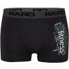 eKAPO Fitness Kapo bamboo boxerky M tmavo šedá