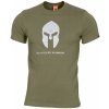 Tričko PENTAGON Spartan Helmet - olivové