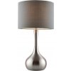 | Endon 61192 - Stmievačka stolná lampa PICCADILLY 1xE14/40W/230V matný chróm/šedá | 61192