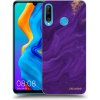Picasee silikónový čierny obal pre Huawei P30 Lite - Purple