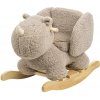 NATTOU Hojdačka Teddy plyš nosorožec taupe 10m+ 544023