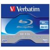 BD R Blu Ray disk, dvojvrstvový, 50GB, 6x, 1 ks, klasický obal, VERBATIM