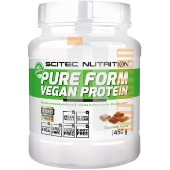 Scitec Pure Form Vegan Proteín 450 g