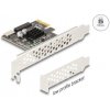 Delock - Úložiště / USB3.0 ovladač - 2 Kanál - USB 3.0 - nízký profil - PCIe 3.0
