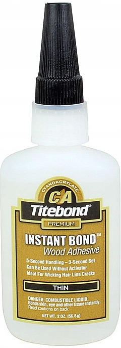 Titebond Instant Thin Rýchloschnúce lepidlo 59 ml