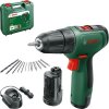 BOSCH EasyDrill 1200 akumulátorový vrtací šroubovák, 30 Nm, 10mm rychloupínací sklíčidlo, 2x akumulátor PBA 12V 1.5Ah 06039D3007