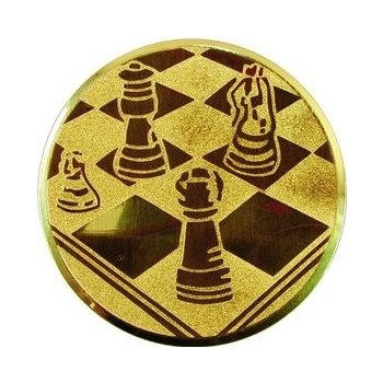 Emblém 50mm 22 šach