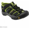 KEEN Newport H2 detské sandále, black/lime green US 8