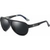 DUBERY Madison 1 slnečné okuliare, Bright Black / Black (GDB009C01)