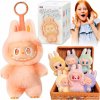 Prívesok na kľúče Labubu plyšová hračka figúrka prekvapenie