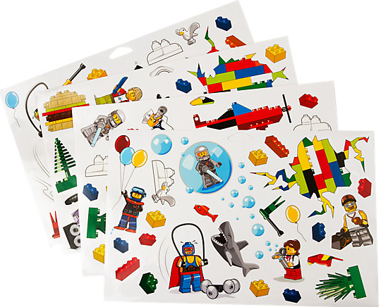 LEGO® 851402 Nálepky na stěnu od 14,33 € - Heureka.sk