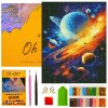 DIAMANTOVÁ MAĽBA 5D S RÁMOM Diamantová Výšivka 30x40 Mozaika Vesmír Oh Art!