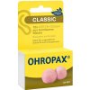 Ohropax Classic chrániče sluchu - 6 párov voskové štuple do uší