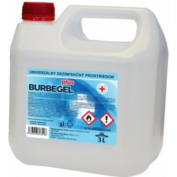 Burbegel PLUS dezinfekcia 3 l