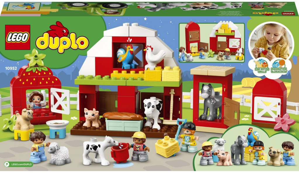 LEGO® DUPLO® 10952 Stodola,traktor a zvieratká z farmy od 74,92 € -  Heureka.sk