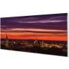Nástenný panel Krakov nočné panorama 100x50 cm