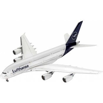 Revell Plastic ModelKit letadlo 03872Airbus A380-800 Lufthansa New Livery 1:144